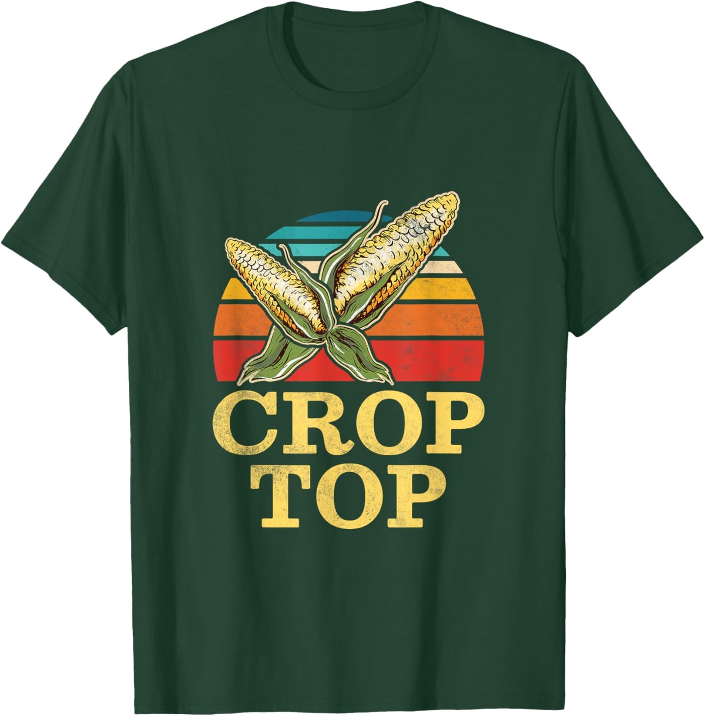 Crop top, Corn Farmer T-Shirt - T-Shirt | Forest