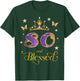 80 and Blessed 80 Years Old Birthday 80th Birthday T-Shirt - T-Shirt | Forest