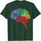 Parts Area Brain Neurologist Neurology Brain Map Surgeon T-Shirt - T-Shirt | Forest