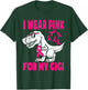 Wear Pink For My, Gigi, Breast Cancer Awareness Grandma T-Shirt - T-Shirt | Forest