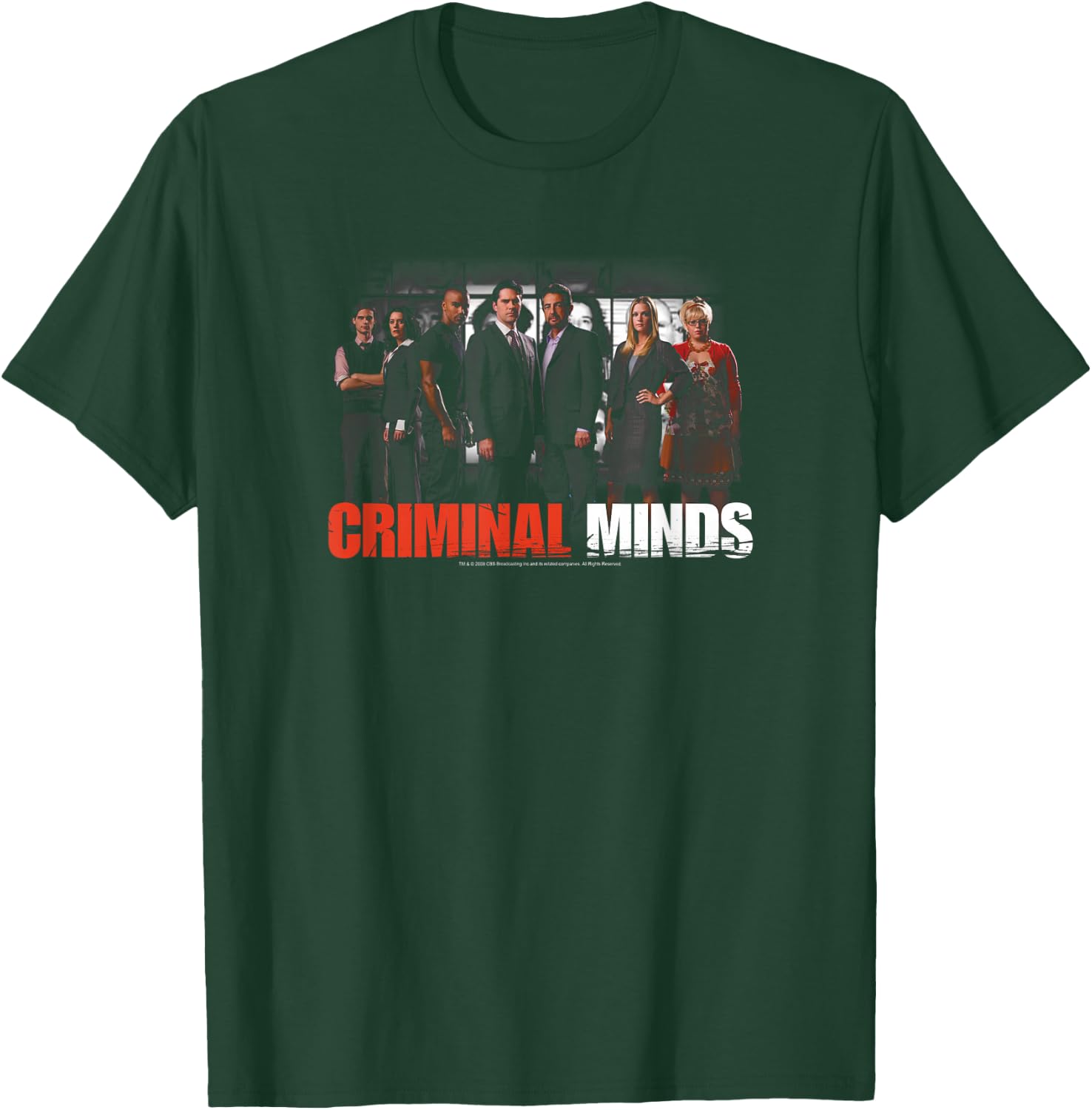 Criminal Minds The Brain Trust T-Shirt - T-Shirt | Forest