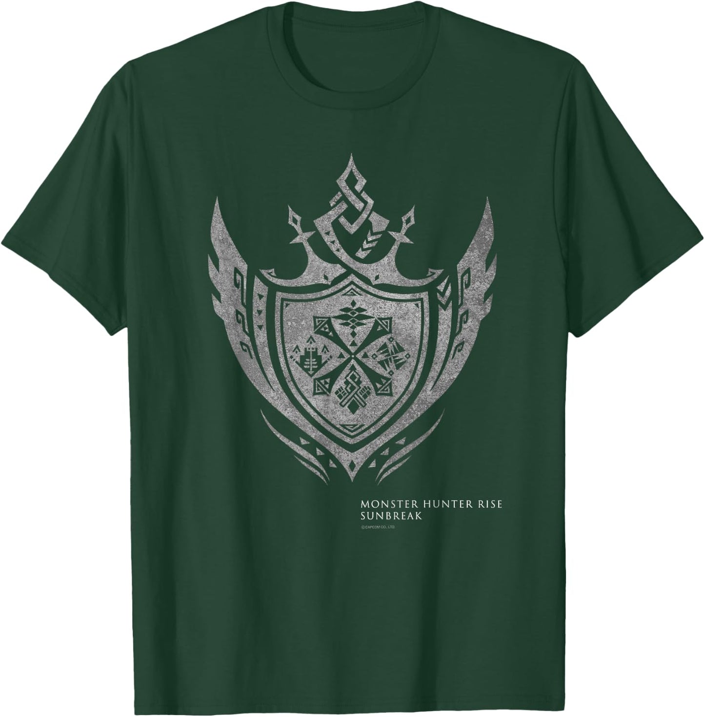 MONSTER HUNTER RISE:SUNBREAK Quest Seal T-Shirt - T-Shirt | Forest
