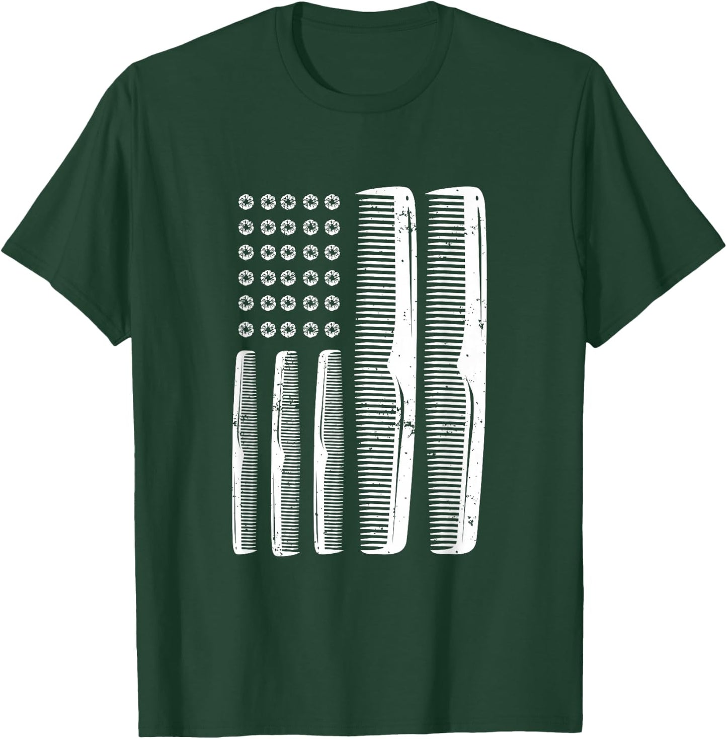 Funny Cosmetologist Scary Hairstylist & Hairdresser T-Shirt - T-Shirt | Forest