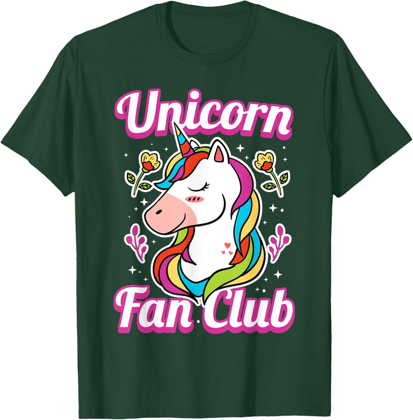 Unicorn Fan Club T-Shirt - T-Shirt | Forest
