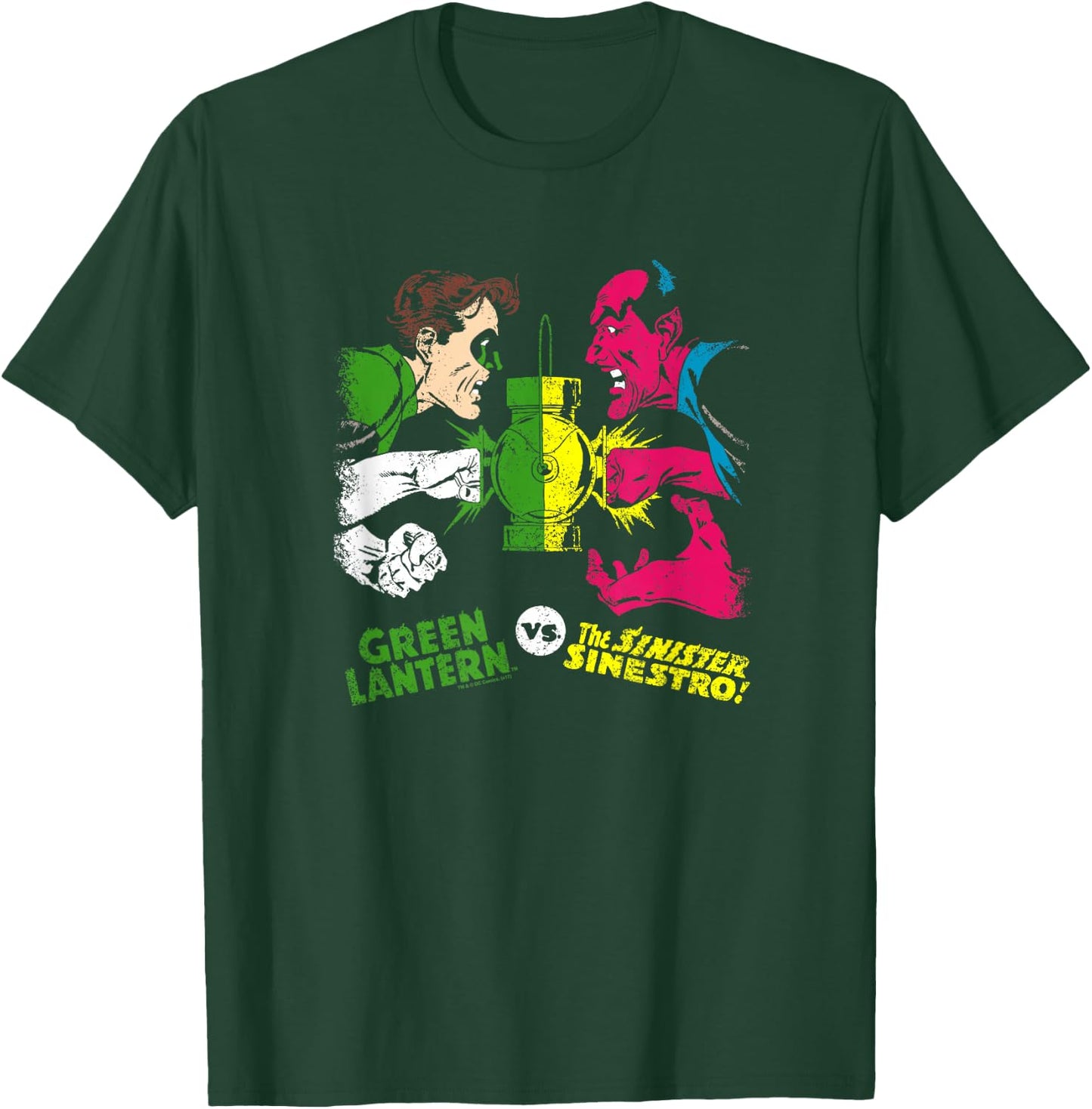 Green Lantern vs Sinestro T Shirt T-Shirt - T-Shirt | Forest