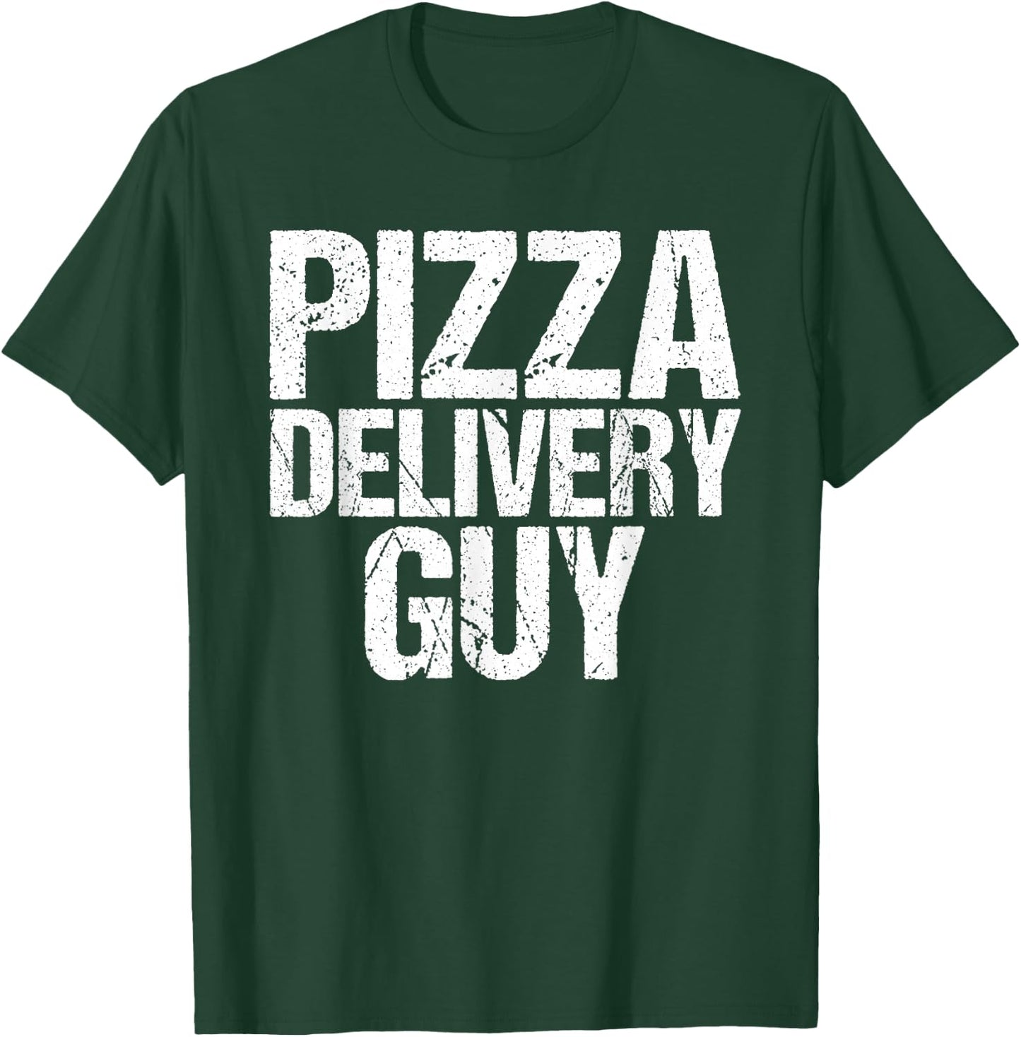 Pizza Delivery Guy Italian Funny Foodie Pun Costume T-Shirt - T-Shirt | Forest