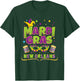 New Orleans Louisiana Mardi Gras Vintage Souvenir Gift T-Shirt - T-Shirt | Forest