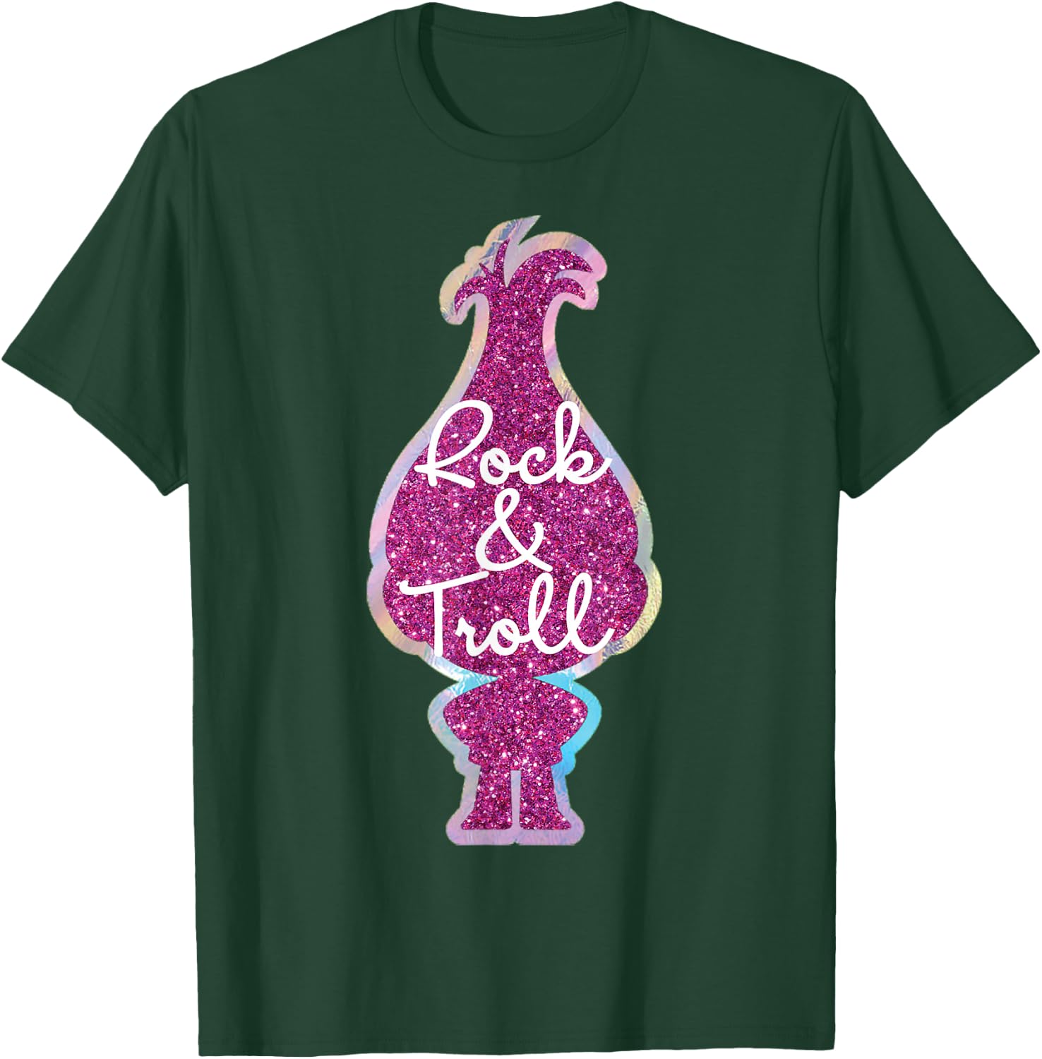 DreamWorks Trolls Rock & Troll Sparkle T-Shirt - T-Shirt | Forest