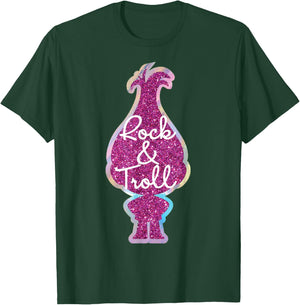 DreamWorks Trolls Rock & Troll Sparkle T-Shirt - T-Shirt | Forest