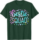 Funny Tie Dye Best Friend Group Matching Bestie Squad BFF T-Shirt - T-Shirt | Forest