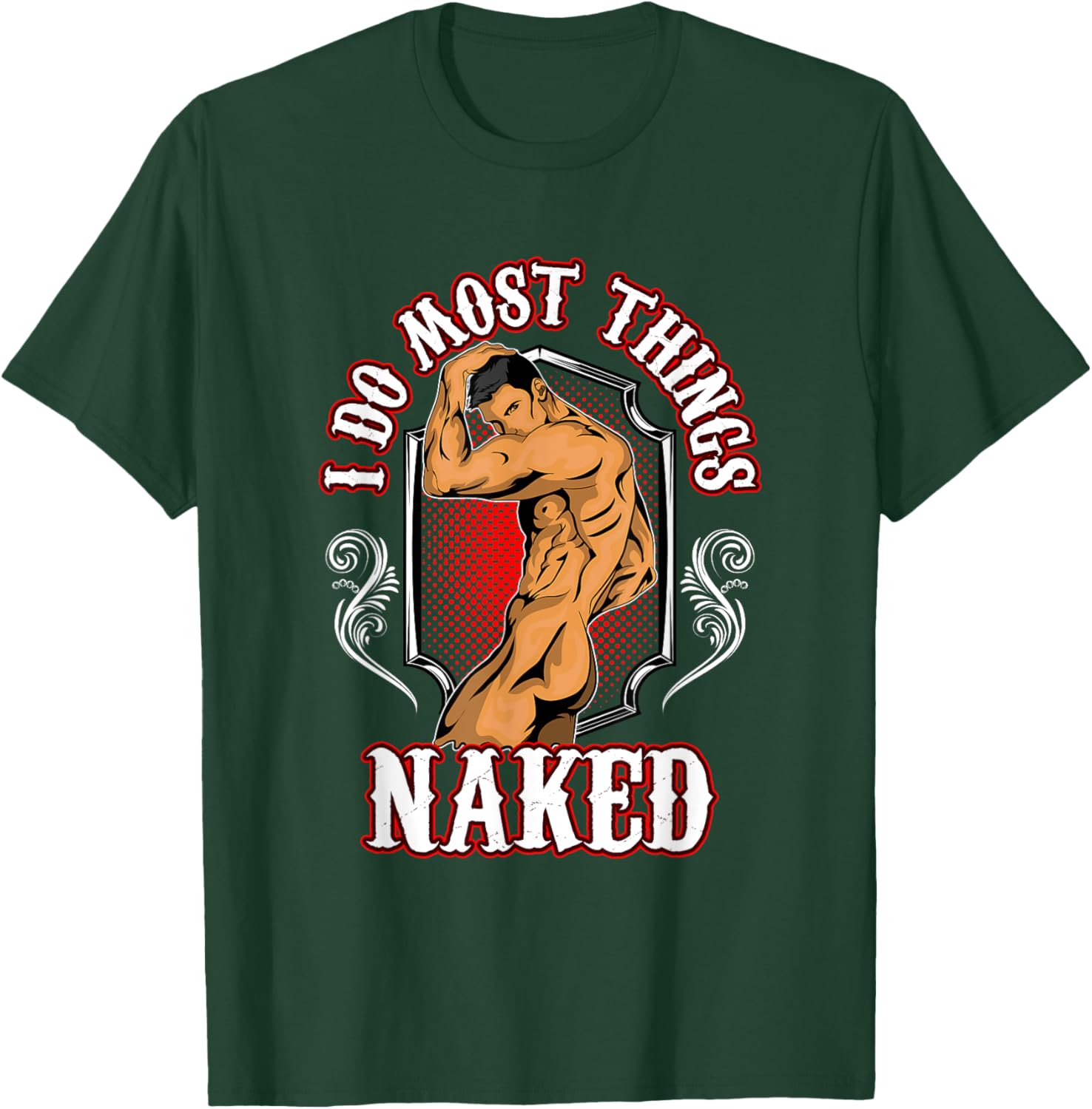 Nude Man T-Shirt - T-Shirt | Forest