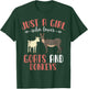Just A Girl Who Loves Goats And Donkeys Farm Animal Donkey T-Shirt - T-Shirt | Forest