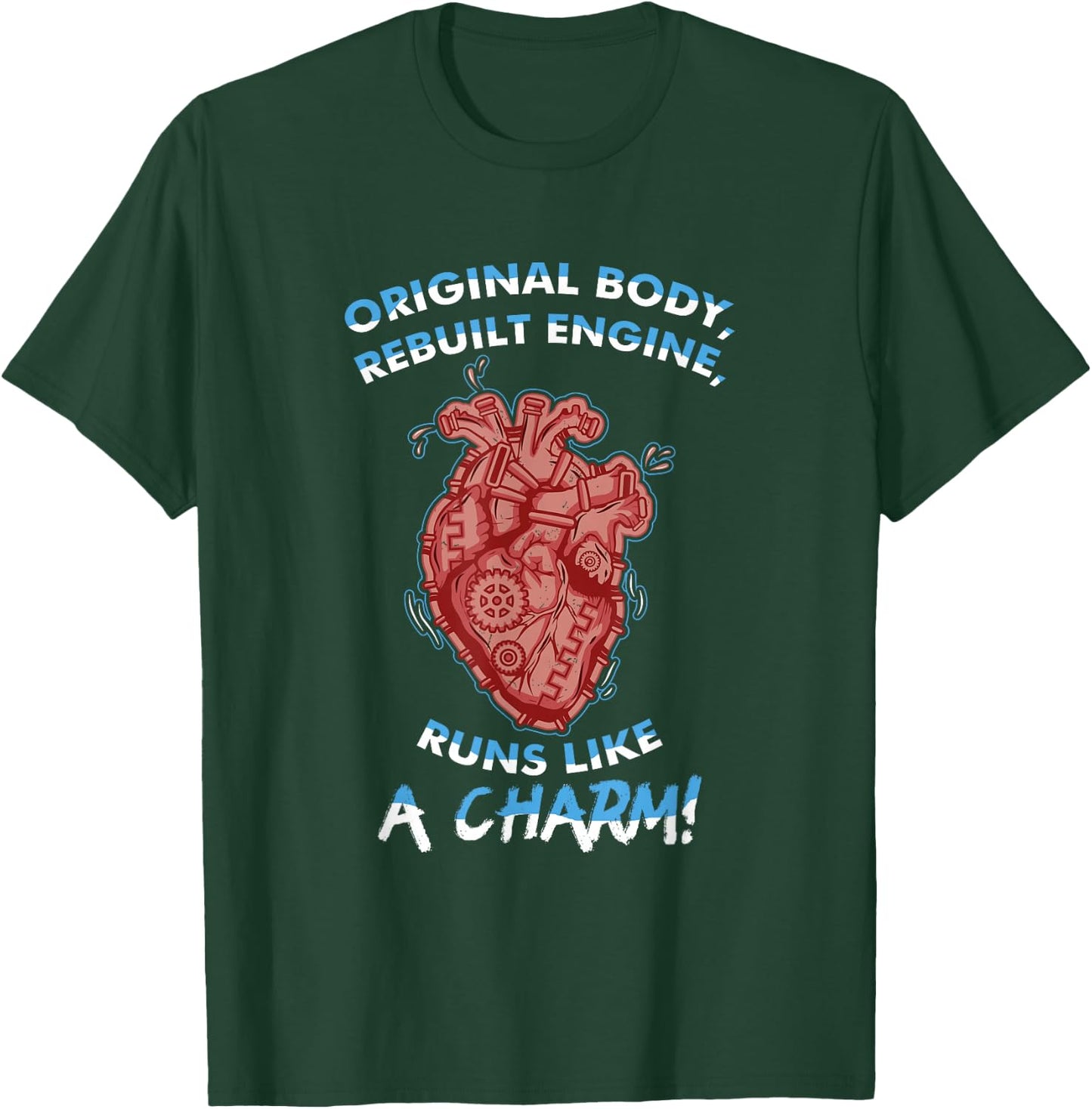 Rebuilt body motor works like a charm T-Shirt - T-Shirt | Forest