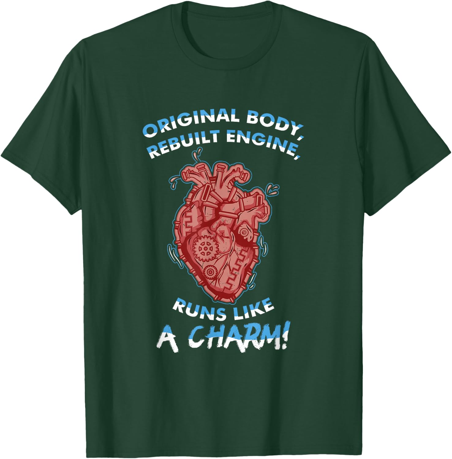 Rebuilt body motor works like a charm T-Shirt - T-Shirt | Forest