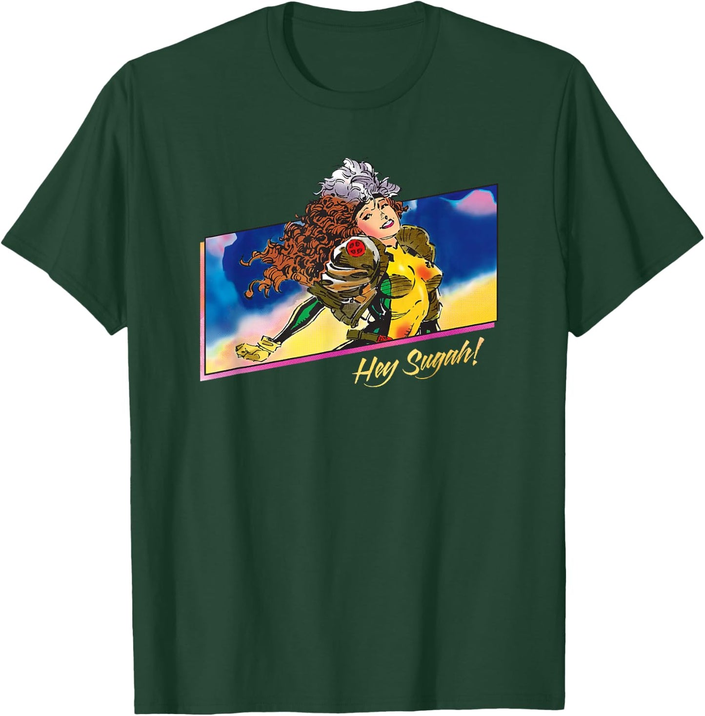 Marvel X-Men Rogue Hey Sugah! 90s T-Shirt - T-Shirt | Forest