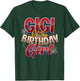 Spider Web Birthday Party Costume Gigi of the Birthday Girl T-Shirt - T-Shirt | Forest