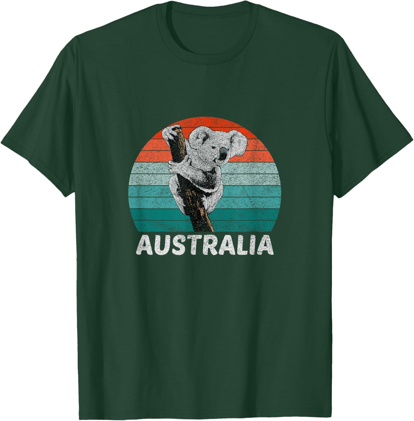 Vintage Retro Koala Australia Koala Bear T-Shirt - T-Shirt | Forest
