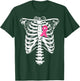 Breast Cancer Awareness Skeleton Wear Pink Ribbon Skeleton T-Shirt - T-Shirt | Forest