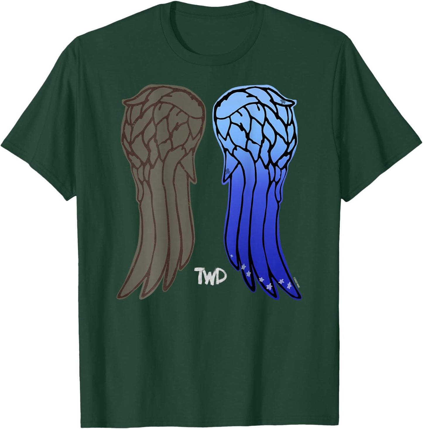 The Walking Dead Daryl Dixon New Wings Small T-Shirt - T-Shirt | Forest