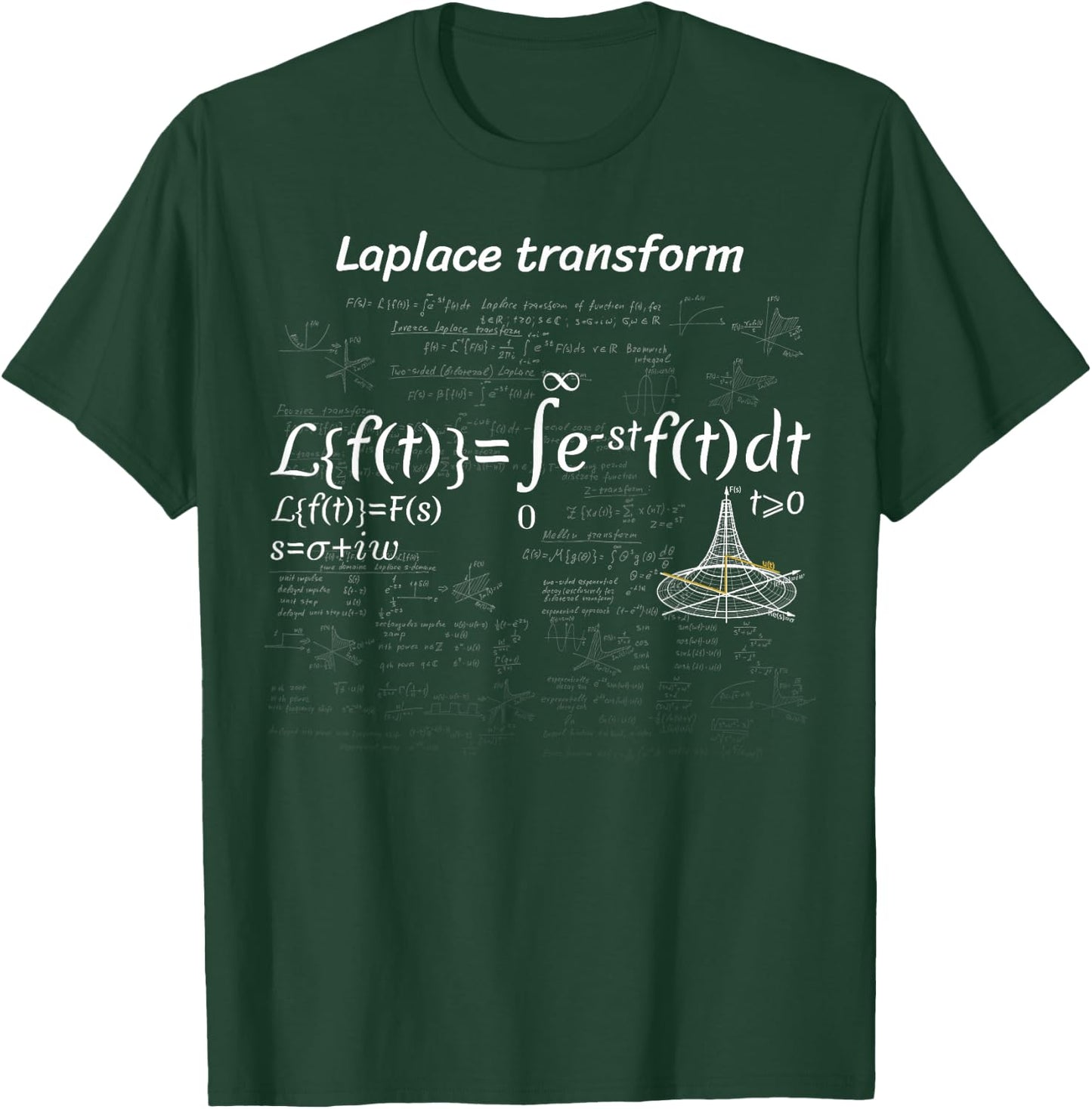 Laplace transformation design T-Shirt - T-Shirt | Forest