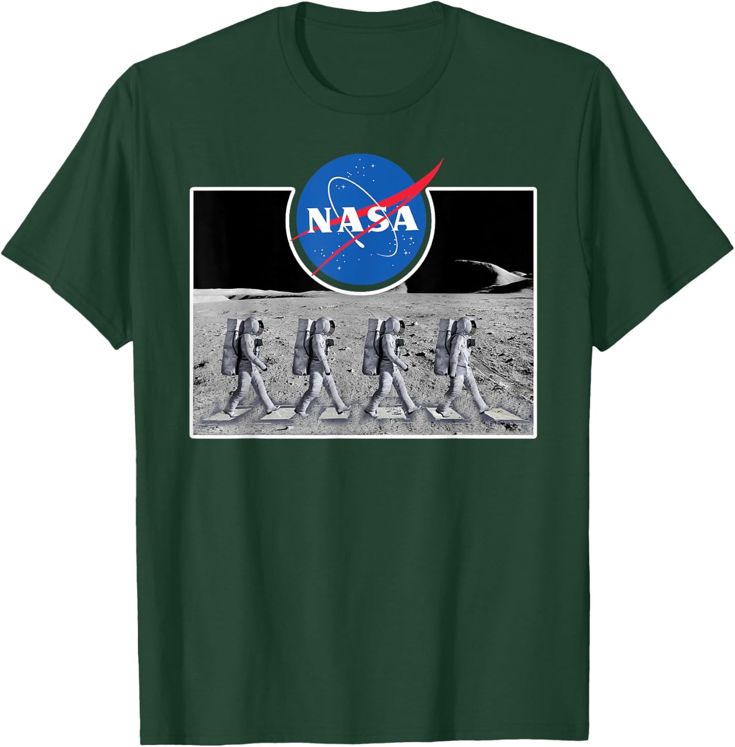 The Official Abbey Astronaut Moon Crossing NASA T-Shirt - T-Shirt | Forest
