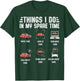 Things I Do In My Spare Time Cars Men Funny Car Guy T-Shirt - T-Shirt | Forest