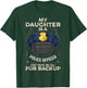 My Daughter Is A Police Officer Proud Police Father Cop T-Shirt - T-Shirt | Forest