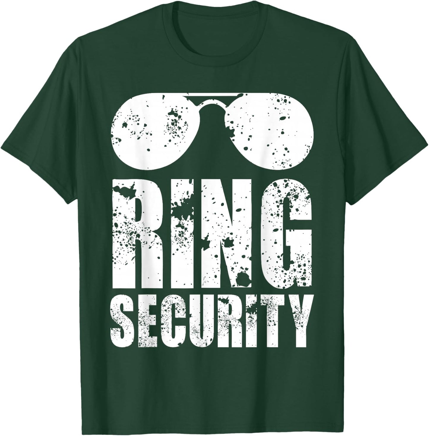 Ring Security Shirt Ring Bearer Boys Wedding Party T-Shirt - T-Shirt | Forest
