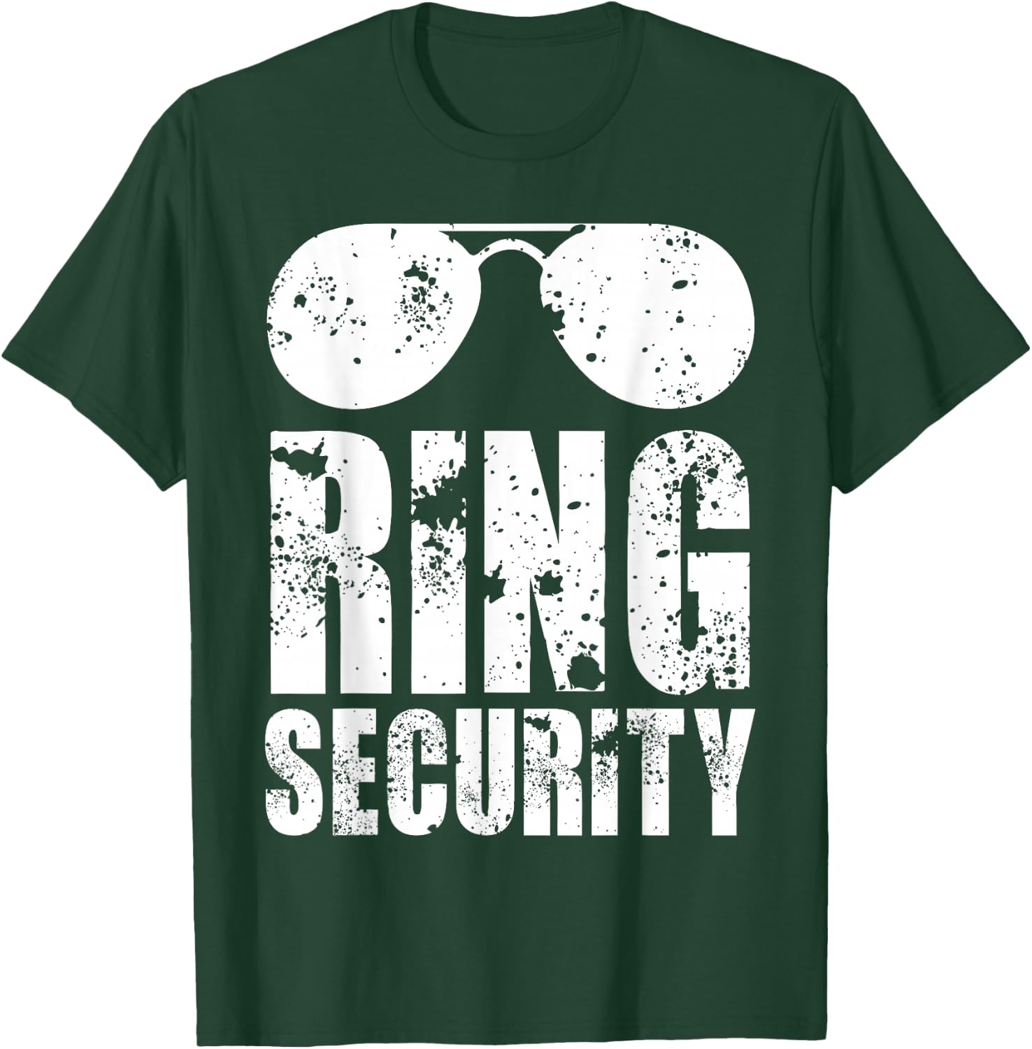 Ring Security Shirt Ring Bearer Boys Wedding Party T-Shirt - T-Shirt | Forest