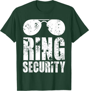 Ring Security Shirt Ring Bearer Boys Wedding Party T-Shirt - T-Shirt | Forest