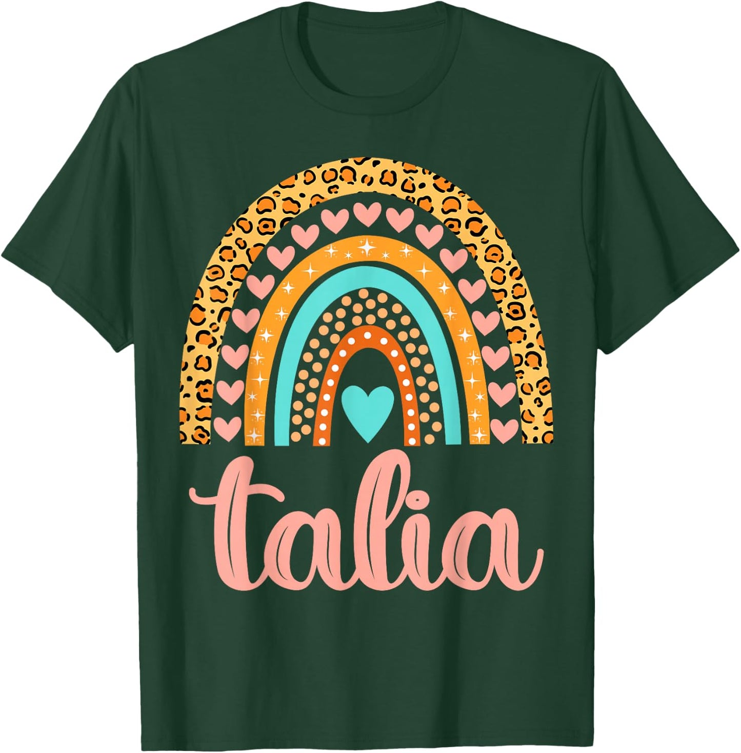 Talia Talia Name Birthday Shirt Gift T-Shirt - T-Shirt | Forest