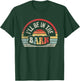 Retro Vintage I'll Be in The Barn Funny Dad Joke Handyman T-Shirt - T-Shirt | Forest