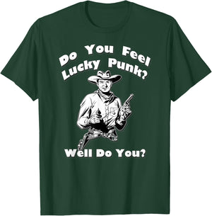 Do You Feel Lucky Punk? Well, Do You? By Yoraytees T-Shirt - T-Shirt | Forest