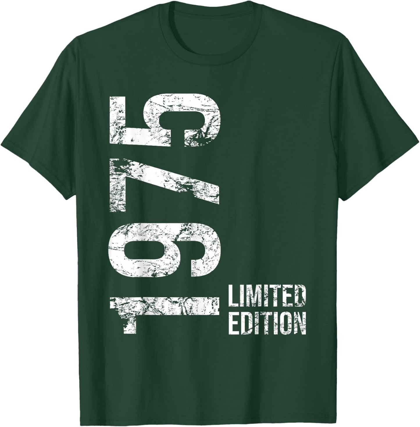 50th Birthday 50 Years Old Man Woman Vintage 1975 T-Shirt - T-Shirt | Forest