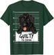 Funny Bouvier des Flandres Mugshot Guilty Dog T-Shirt - T-Shirt | Forest