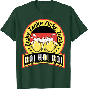 Zicke Zacke Zicke Zacke Hoi hoi hoi - funny Oktoberfest 2023 T-Shirt - T-Shirt | Forest