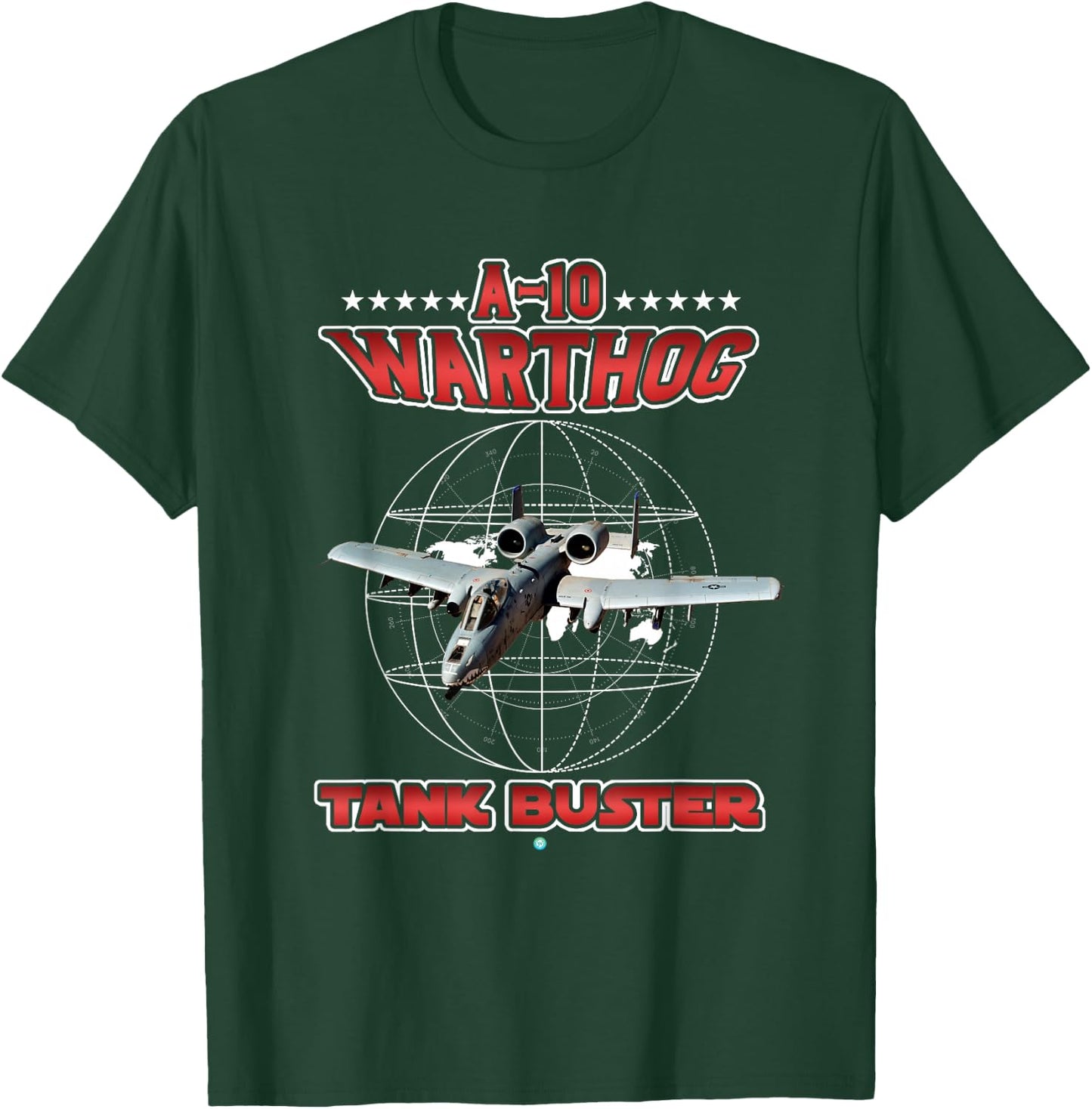 A-10 Warthog T Shirt Gift T-Shirt - T-Shirt | Forest