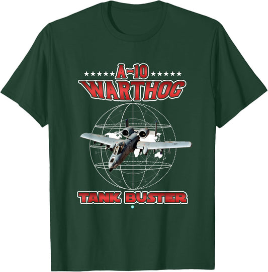 A-10 Warthog T Shirt Gift T-Shirt - T-Shirt | Forest