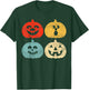 Vintage Halloween Pumpkin Women, Men, Kids, Funny Retro Gift T-Shirt - T-Shirt | Forest