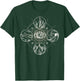 Four Elements Wind Earth Fire Water Nature T-Shirt - T-Shirt | Forest