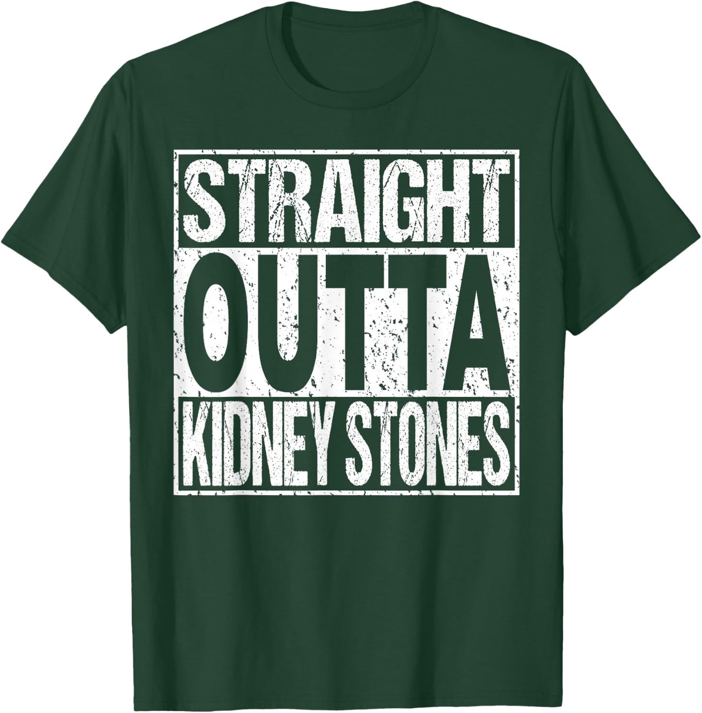Kidney Stones Removal Surgery Survivor Awareness Gift T-Shirt - T-Shirt | Forest