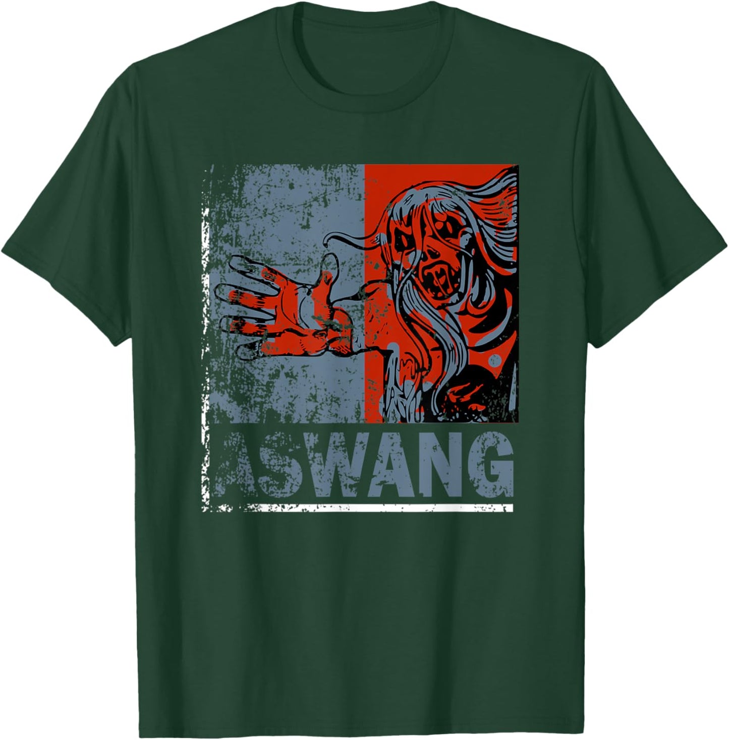 FILIPINO REPUBLIC Philippines Pinoy Pinay Scary Halloween T-Shirt - T-Shirt | Forest