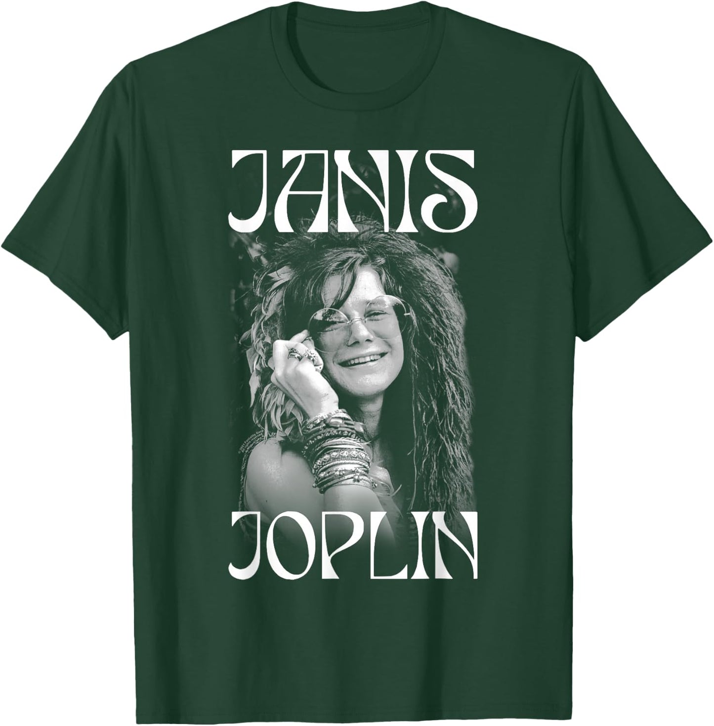 Janis Joplin Fashion Icon T-Shirt - T-Shirt | Forest