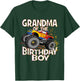 Grandma Of The Birthday Boy Monster Truck Boys Party T-Shirt - T-Shirt | Forest