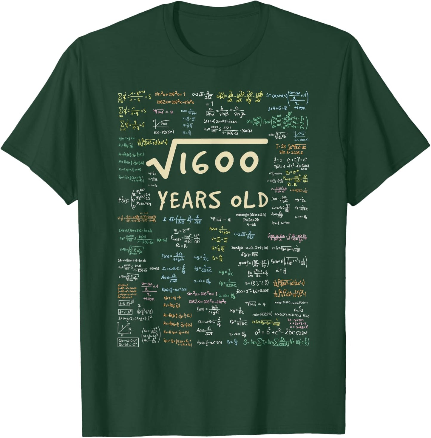 40th Birthday Party Gift - 40 Years Old Science Birthday T-Shirt - T-Shirt | Forest