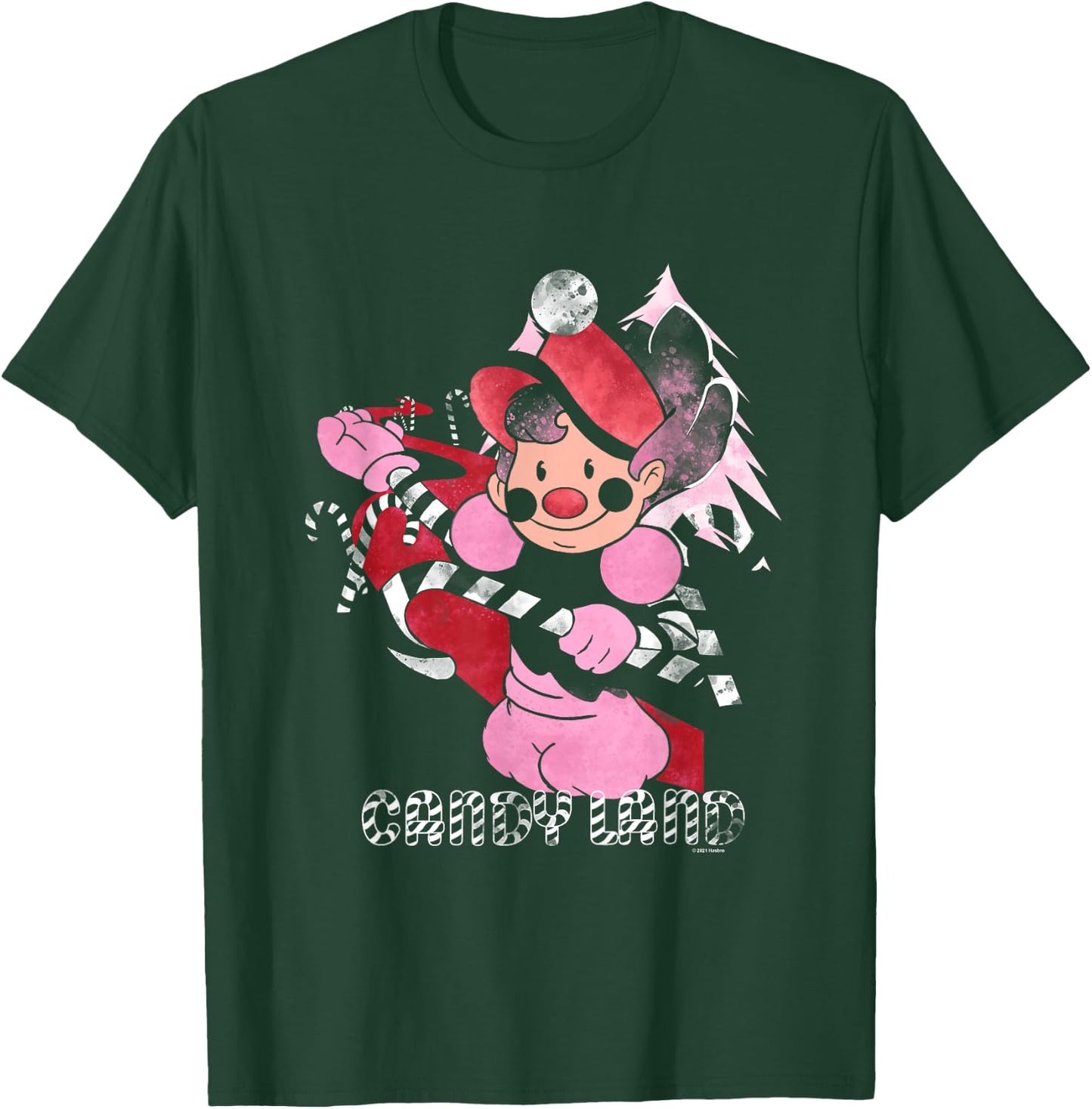 Candy Land Mr. Mint from Peppermint Forest T-Shirt - T-Shirt | Forest