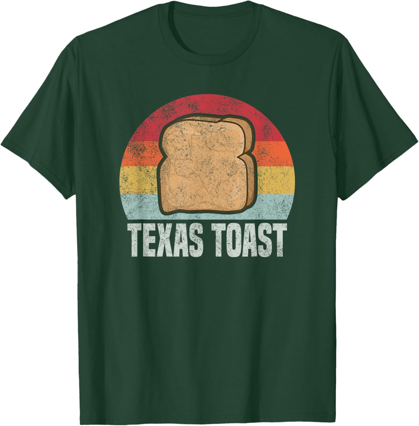 Texas toast Retro Vintage 1970s T-Shirt - T-Shirt | Forest