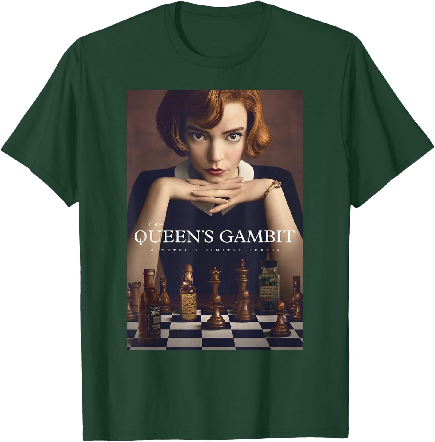 The Queen's Gambit Poster T-Shirt - T-Shirt | Forest
