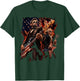 Presidents Abe Lincoln and George Washington Playing Guitar T-Shirt - T-Shirt | Forest