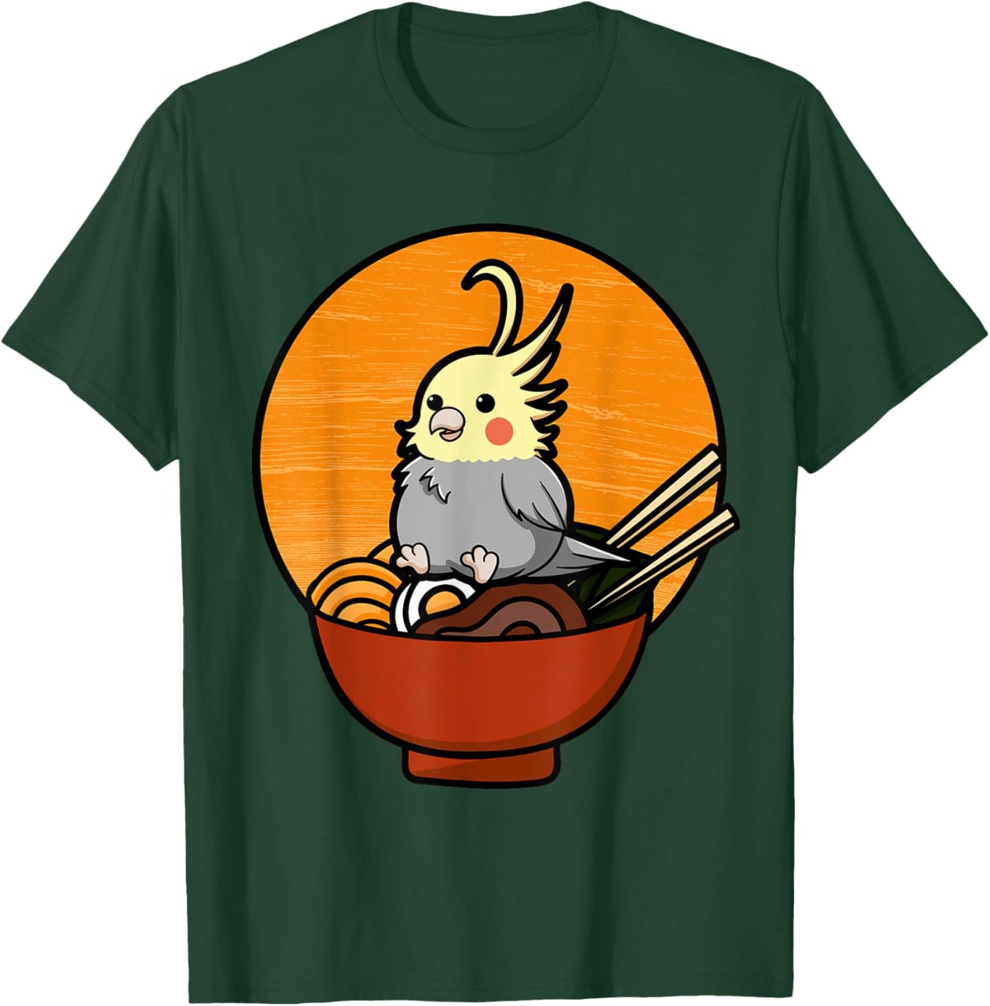 Cockatiel Cockatoo Lutino Quarrion Weiro Bird Parrot Tiel T-Shirt - T-Shirt | Forest